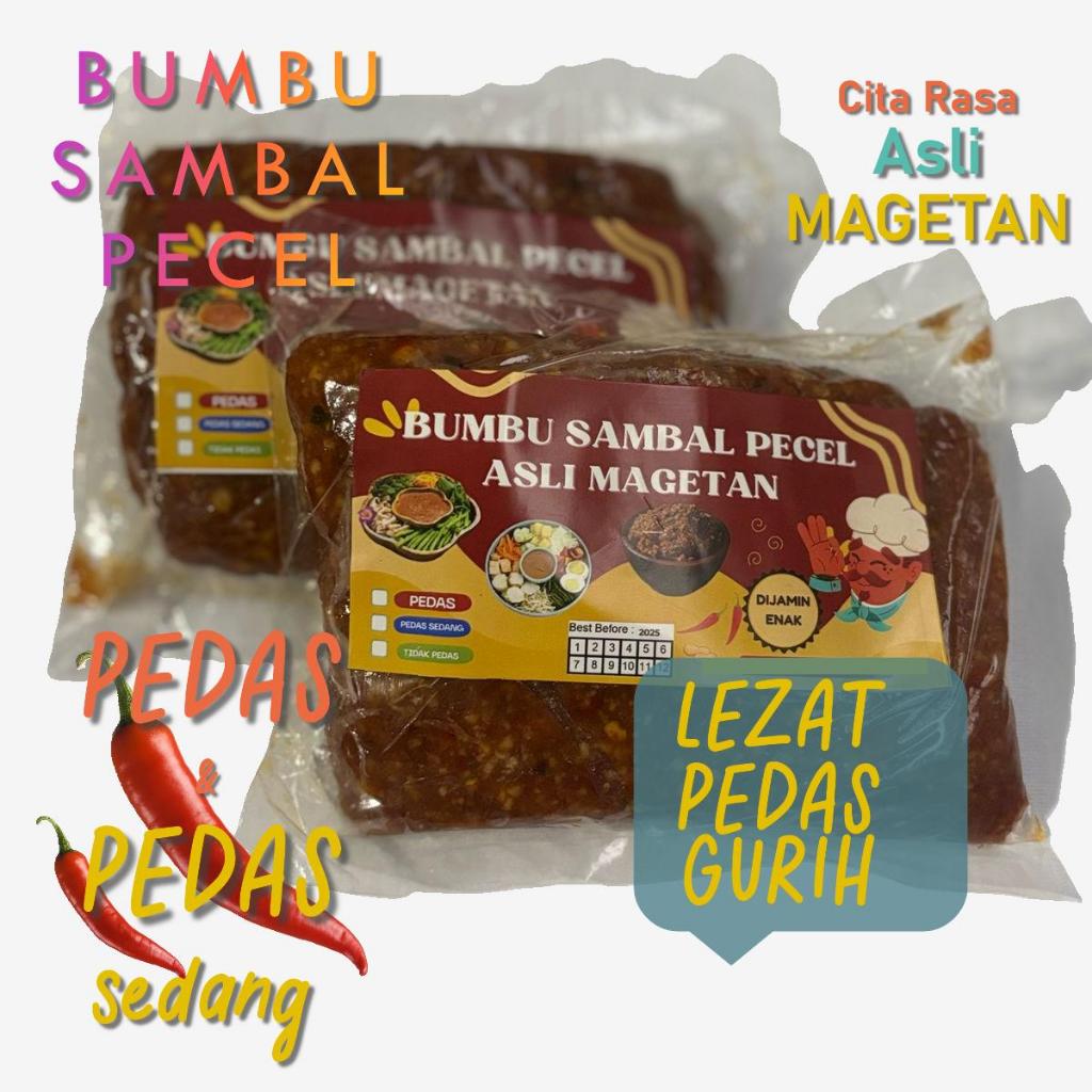 

Bumbu Sambal Pecel Asli Magetan 1/4 kg