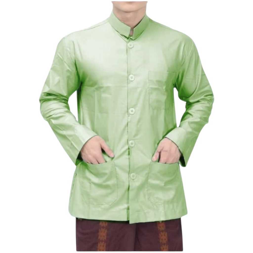 TAMPIL MODIS  Baju Koko Pria Dewasa Lengan Panjang TAMPIL MODIS 