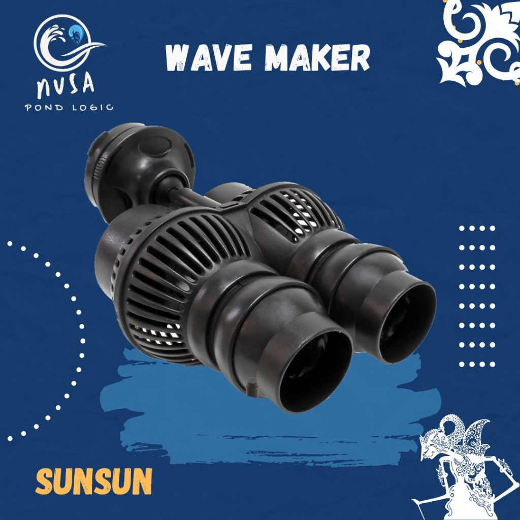 Magnetic Wavemaker Aquarium Sunsun Jvp 202B Double Wave Maker