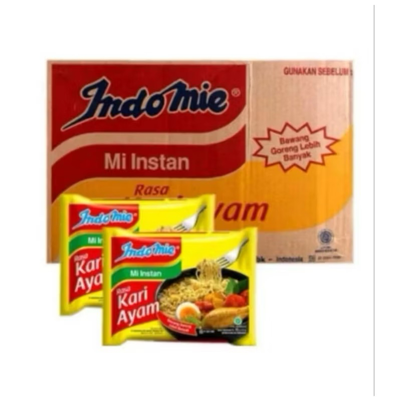 

indomie rasa kari ayam 1dus 40pcs