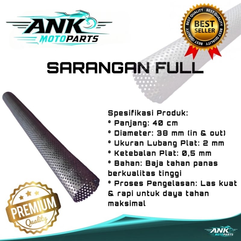 PROMO Saringan Knalpot CMS Gen2 TZM ZRC VND