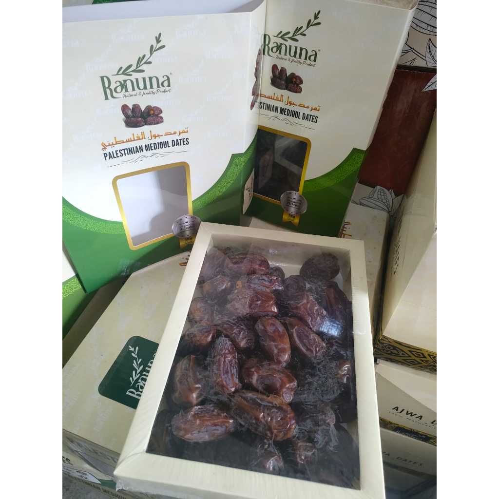 

Kurma Medjoul Medjol Jumbo Palestina Natural Delights 1kg