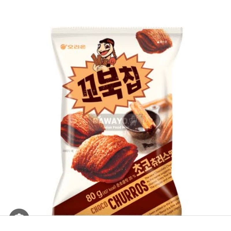 

ORION CHURROS CHOCO TURTLE CHIPS SNACK KOREA ORION TURTLE