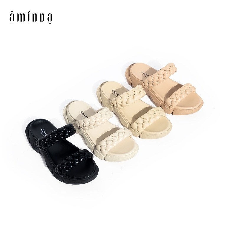 Aminda Tina Series - Sendal Wanita kekinian Ringan Nyaman