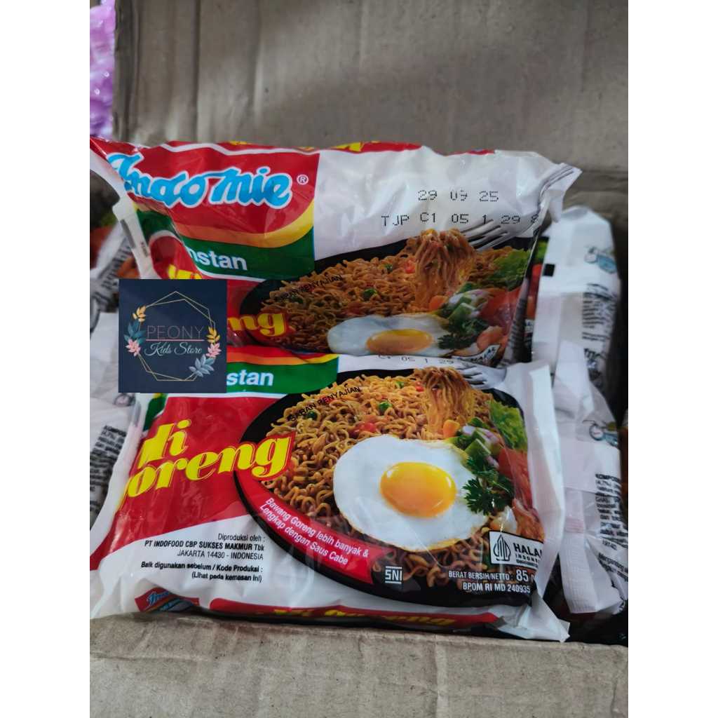 

5PCS INDOMIE GORENG MIE INSTAN 85G x 5 BUNGKUS