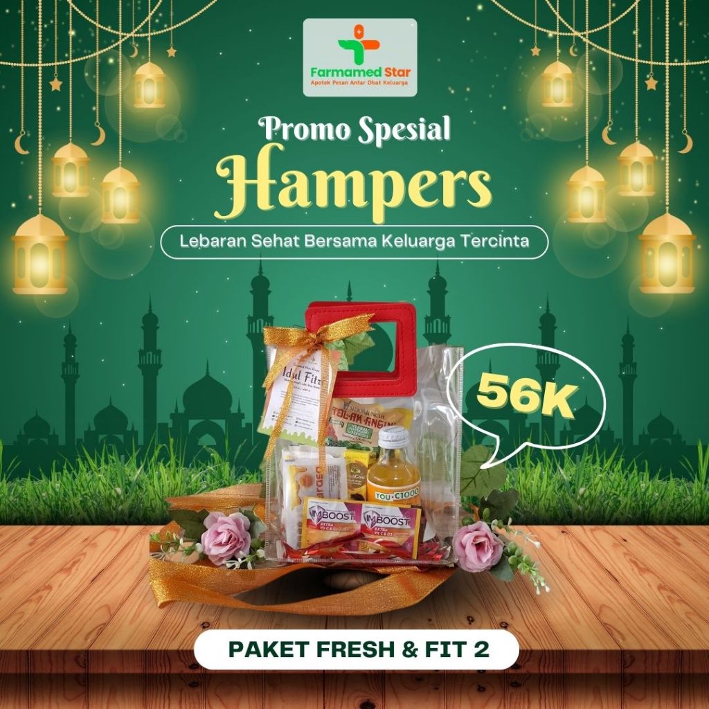 

Paket Hampers Sehat Lebaran Fresh & Fit 2 Parcel Lebaran
