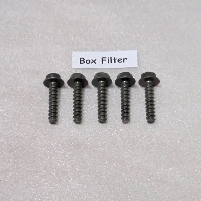 Baut Full Set Cover Box Filter Udara Yamaha Mio Soul Karbu 115 Karburator Lama