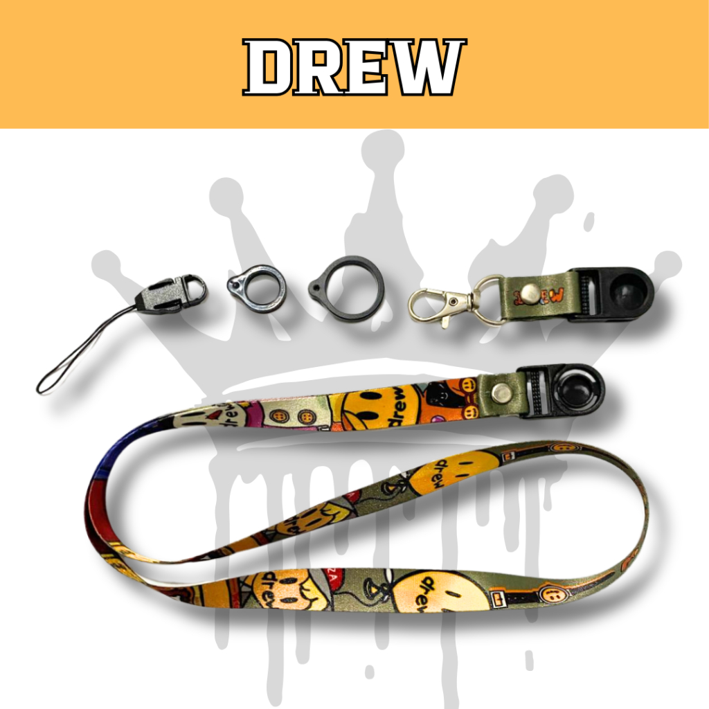 

LANYARD DREW GANTUNGAN KUNCI & TALI ID CARD