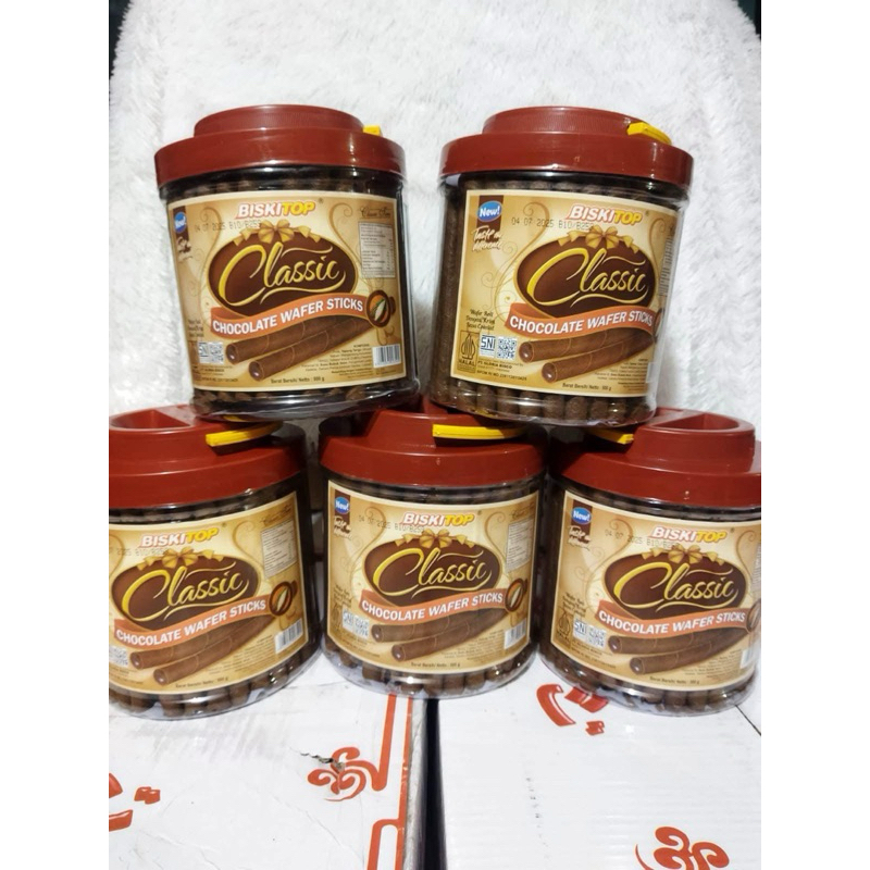

Karton Biskitop Astor classic 500 gram 1 dus isi 6 toples