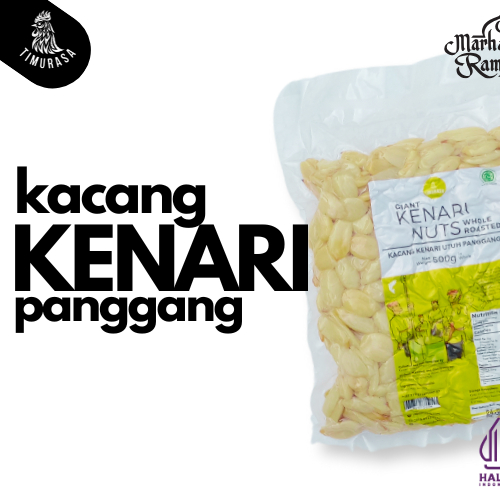 

Timurasa Kacang Kenari Panggang 500gr Non Colesterol