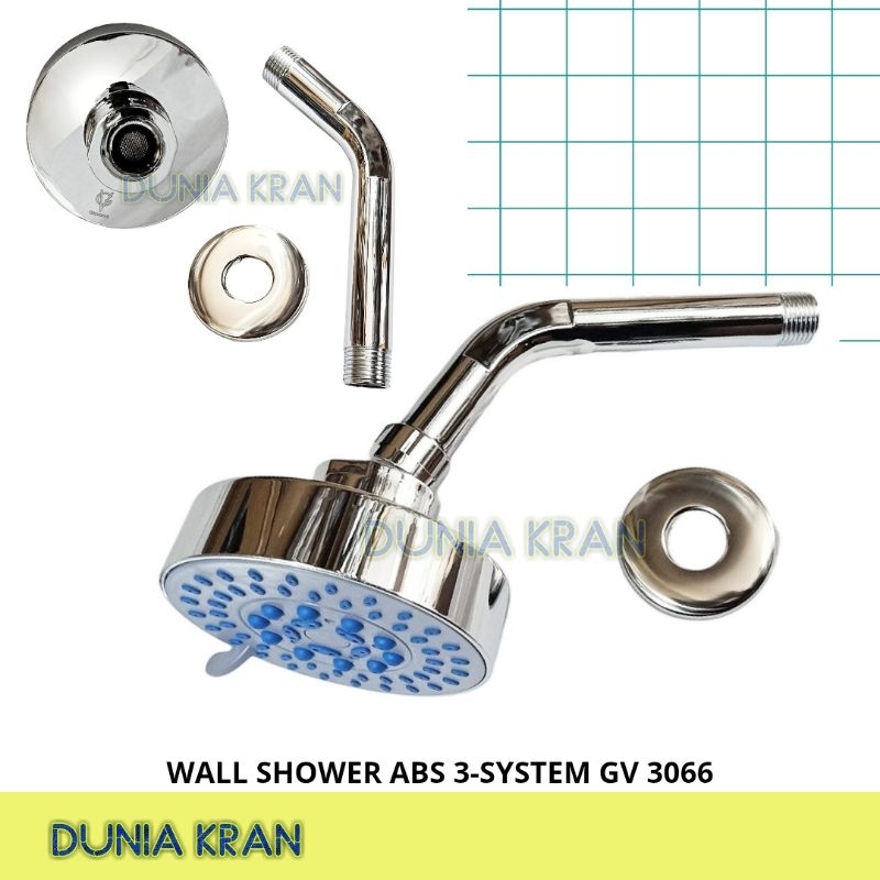 WALL SHOWER MANDI ABS SHOWER TANAM SHOWER DINDING GIOVANNI 3066