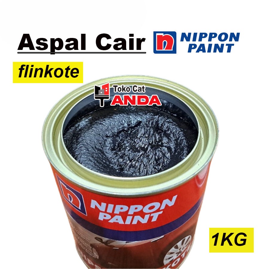 Aspal CAIR Nippon Flinkote / Plingkut Nippon - Cat under coat anti karat dan Anti panas Anti Bocor