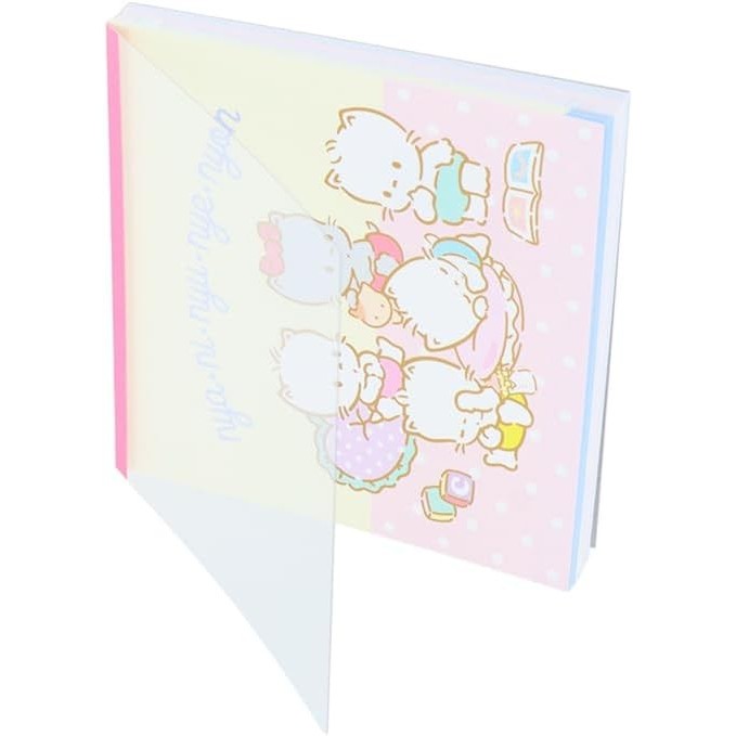 

Square Memo Pad Sanrio Patty & Jimmy Marron Cream Pochacco Notepad Note Catatan Limited Edition