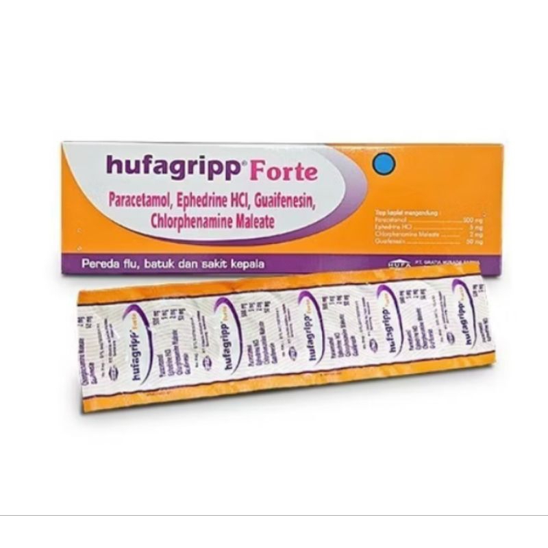 HUFAGRIPPFORTE(OBATFLU,PILEK,BATUK,DEMAM,SAKITKEPALA)