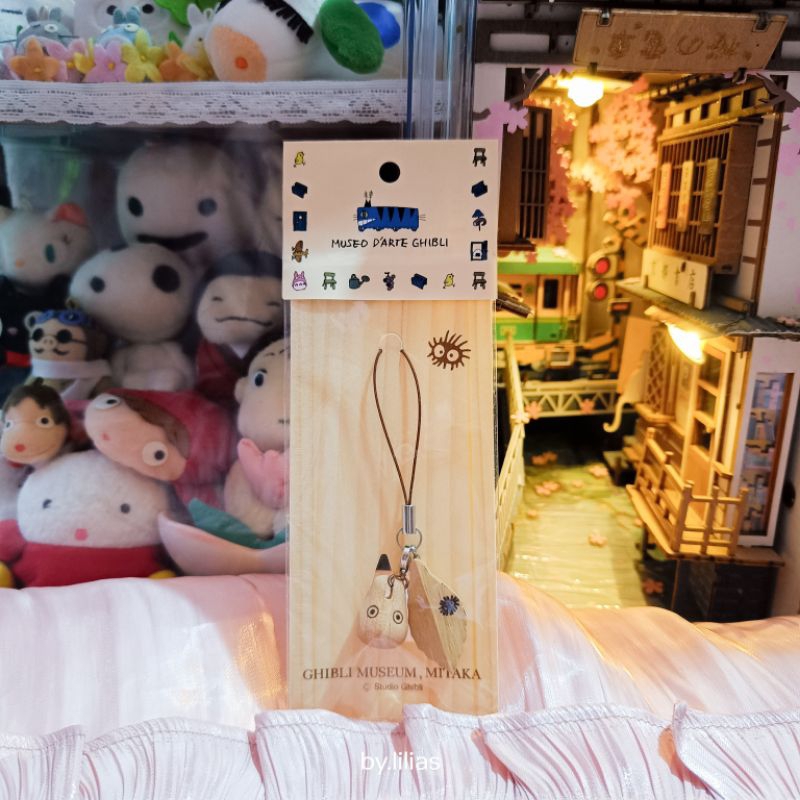 Totoro Strap Kayu Ghibli Museum Museo D'arte Keychain My Neighbor Totoro