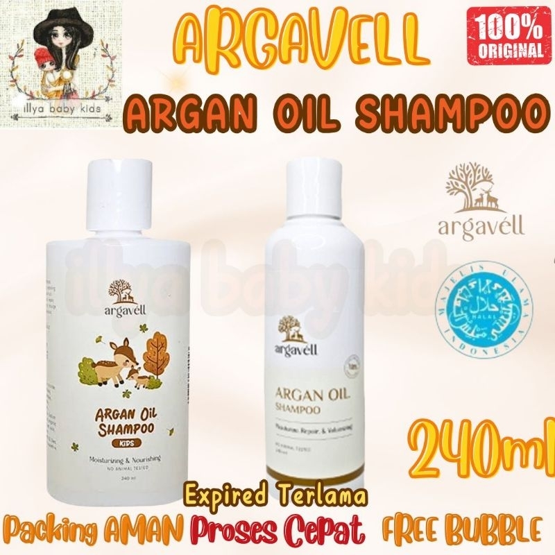 ARGAVELL Argan Oil Shampoo & Argan Kids Shampoo