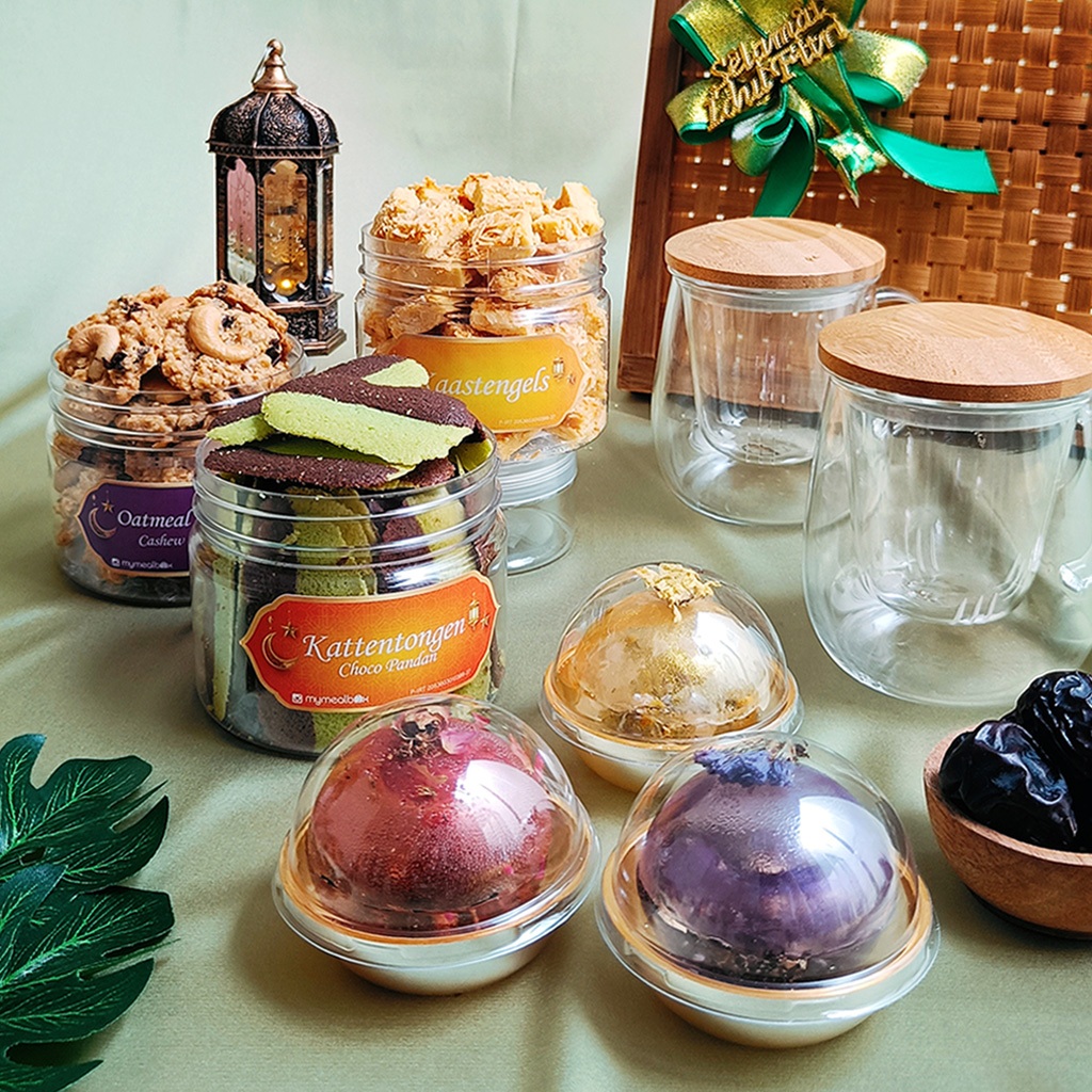 

READY Hampers Eid Lebaran RANIA Premium 2024 Kue Kering Parcel Cookies Kado Hadiah Idul Fitri by MYMEALBOX