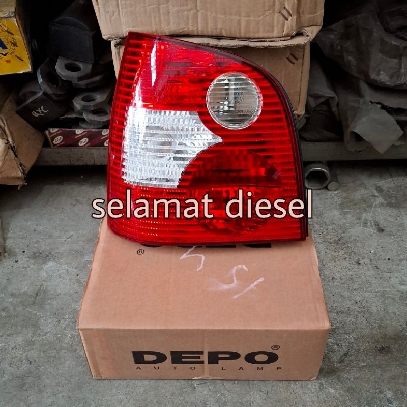 LAMPU STOP LAMP STOPLAMP BELAKANG VW POLO IV 2002 2003 2004 DEPO ool-ltnr-UE-CR