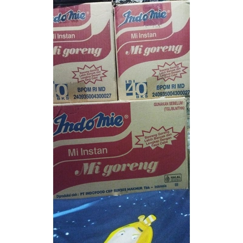 

Indomie Goreng 1 Dus Isi 40 Pcs