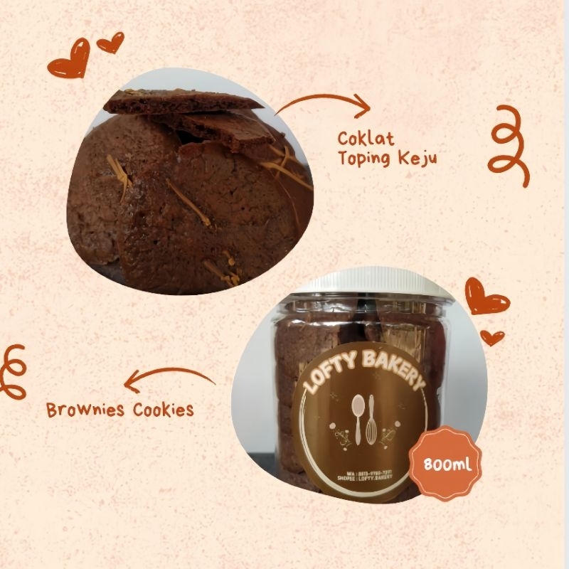 

Browkies|Brownies Cookies|crunchy and sweet|Baca deskripsi ya☺️