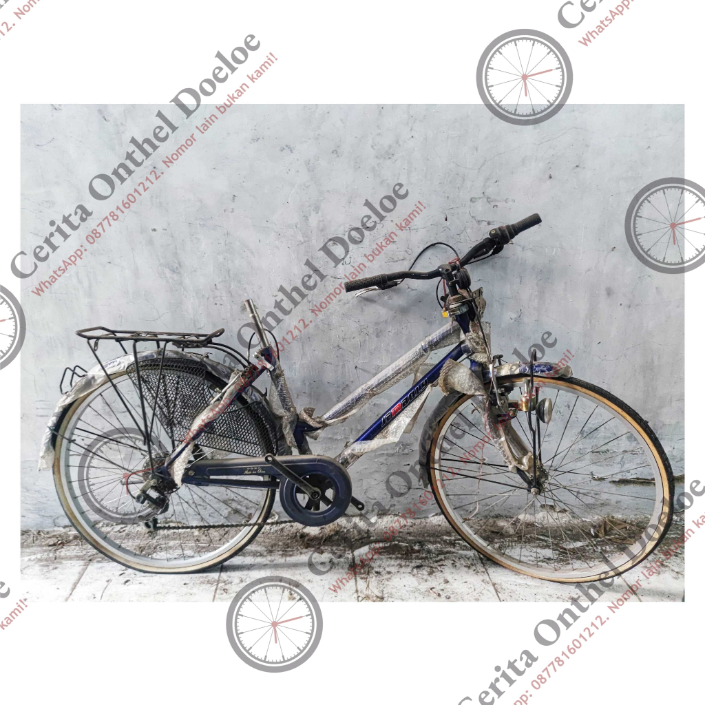 JEMBOLY TAHUN 2005 SEPEDA CITY BIKE SAYUR JADUL KLASIK KOLEKSI ANTIK KUNO DIJAMIN ORIGINAL