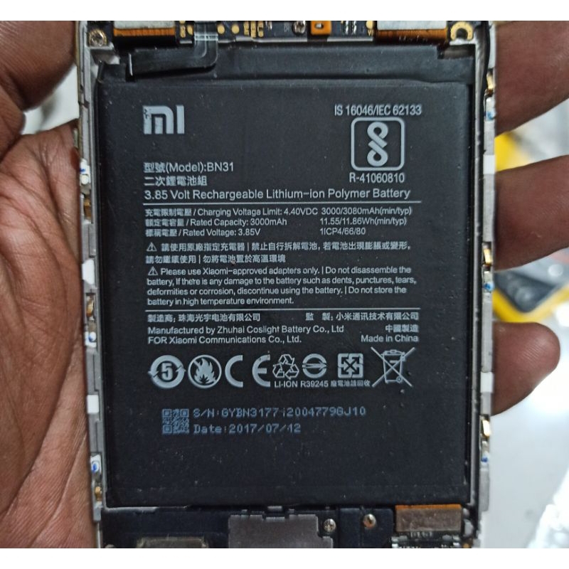 BATRE MI A1 BN31 ORIGINAL COPOTAN NORMAL TESTED BATU