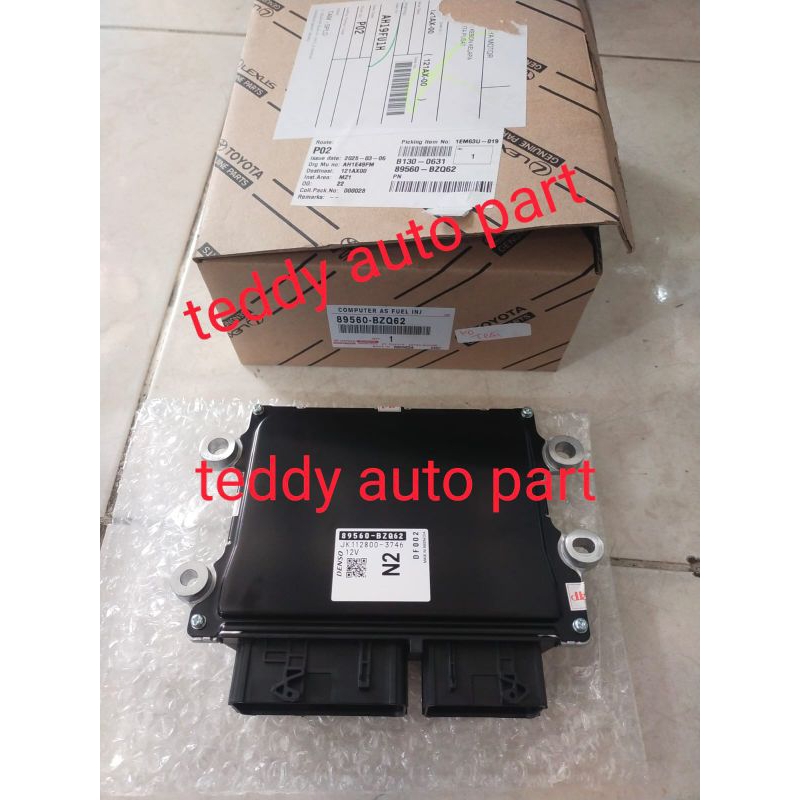 computer engine ecu engine calya sigra matic 1200cc 89560-BZQ60/61/62 original