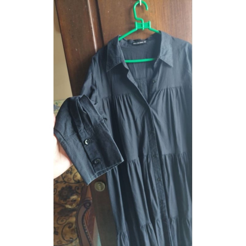 Preloved Gamis Hitam Bellaluna.id