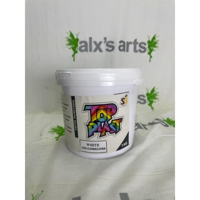 

Tinta Plastisol Top Plast White 1kg