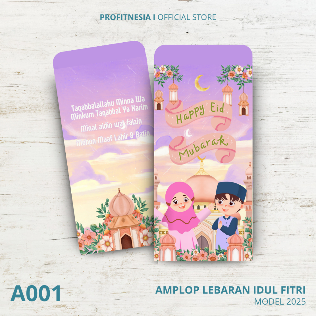 

Amplop Lebaran Idul Fitri 2025 Premium | Bahan Tebal, Desain Mewah Elegan & Kekinian