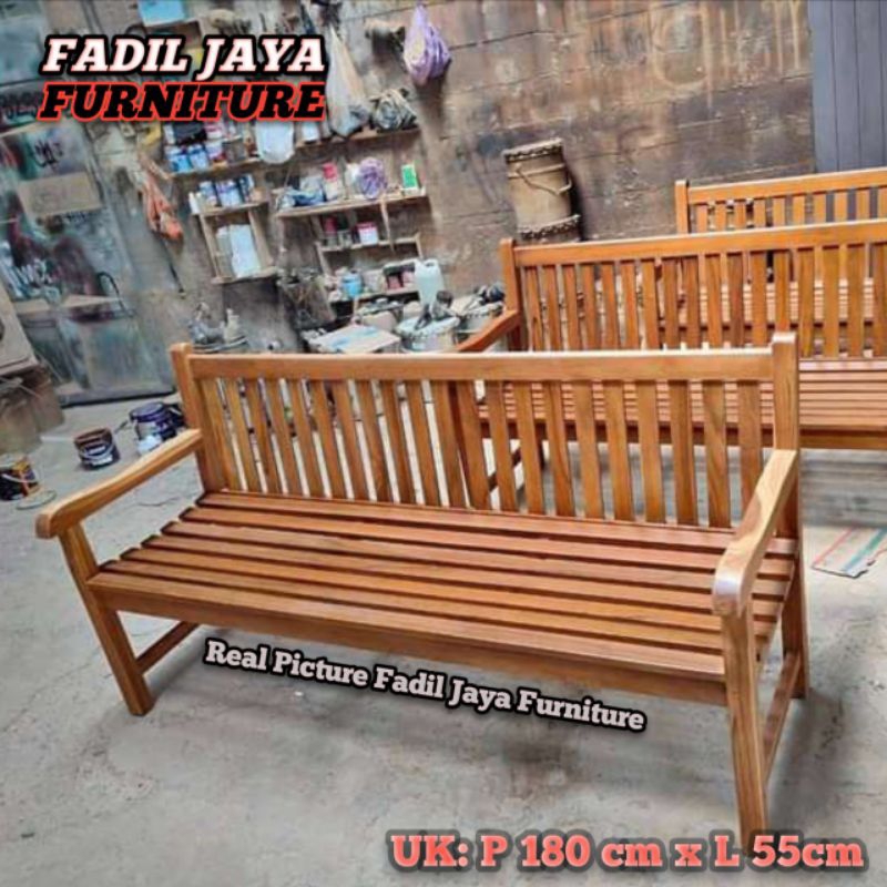 kursi bangku bale bale kayu jati bangku teras bangku taman kayu jati finising kursi bangku panjang