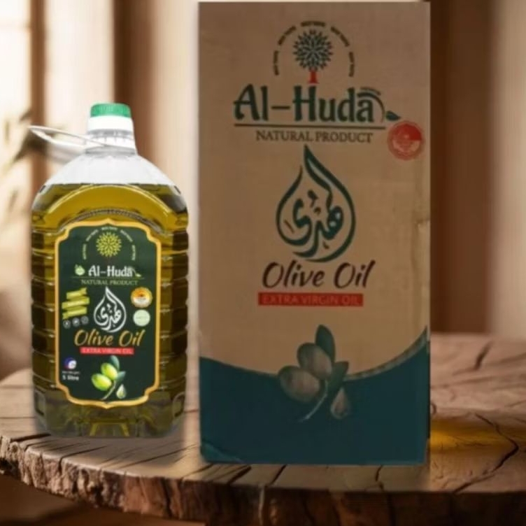 

Minyak zaitun extra virgin Al-huda 5liter olive oil