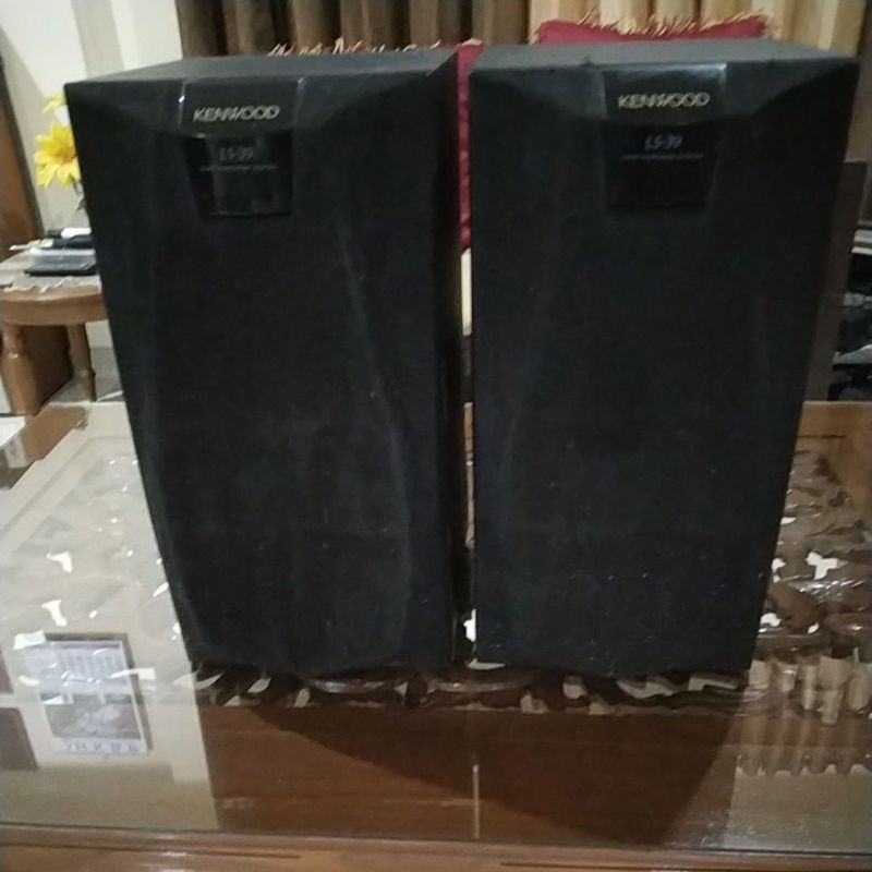 Speaker pasif 6,5 inchi, Kenwood LS-39, suara mantap, bersih jelas dan detail, tetap stabil dan bagu