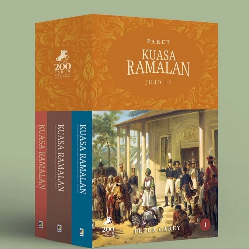 Paket Kuasa Ramalan Jilid 1-3 (Peter Carey)