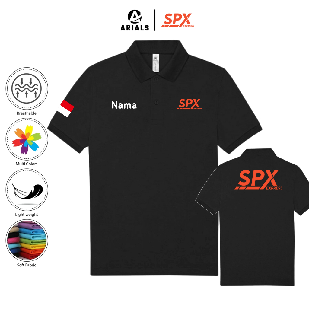 Arials Polo shirt Baju Kaos Kerah Ekspedisi SPX EXPRESS