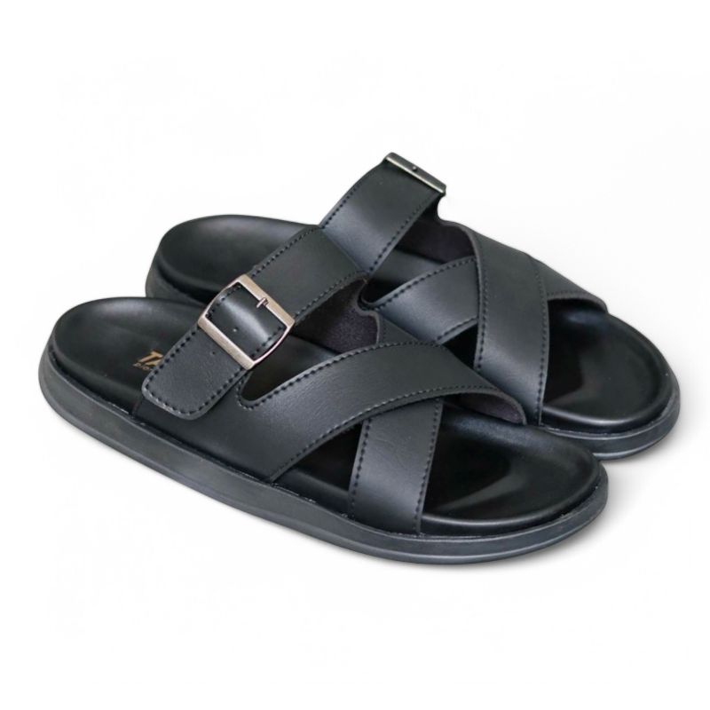Sandal Pria Dewasa Sendal Slide Selop Cowok Casual Keren