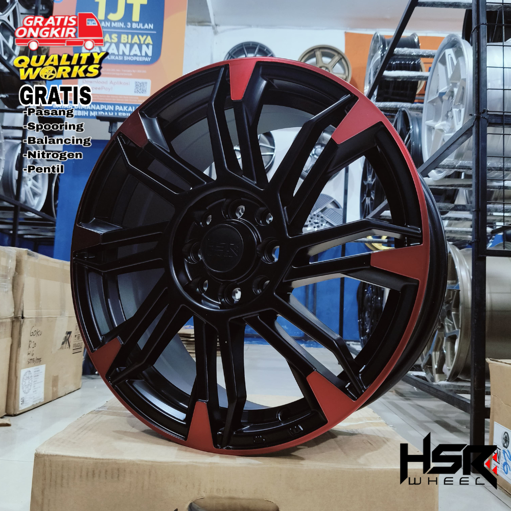 Velg Racing Mobil Xenia, Ignis, Datsun, Ring 16 Velg Hsr Wheel Sirius