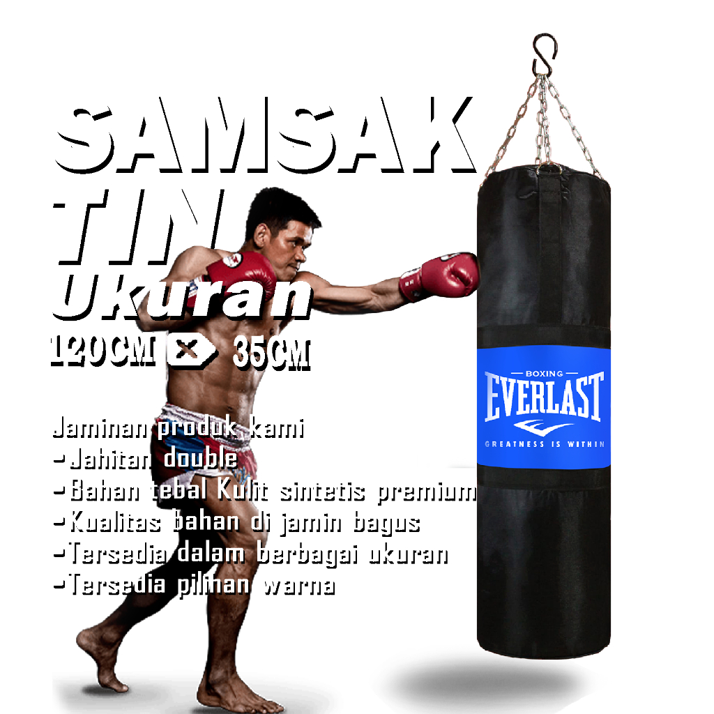 Samsak gantung ukuran 100cm tinju muaytahi - samsak olahraga MMA