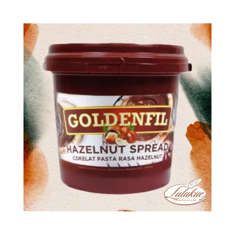 

selai goldenfil hazelnut spread goldenfill 1kg