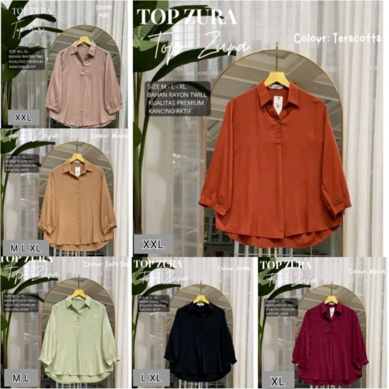 [NEW]KEMEJA wanita 3point/rayon twill