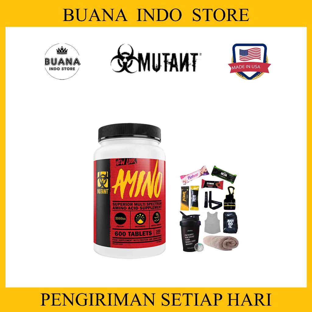 Mutant Amino 600 Tablet - Suplemen GYM Fitnes