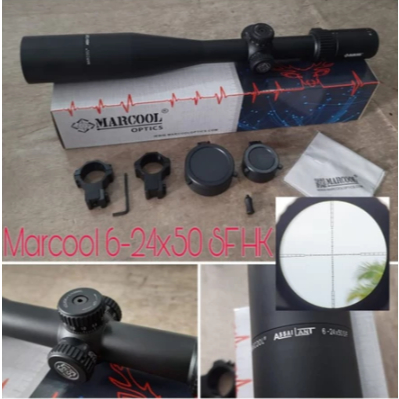 TELESCOPE MARCOOL 6-24X50SF HK RETIKEL KUAT GETAR