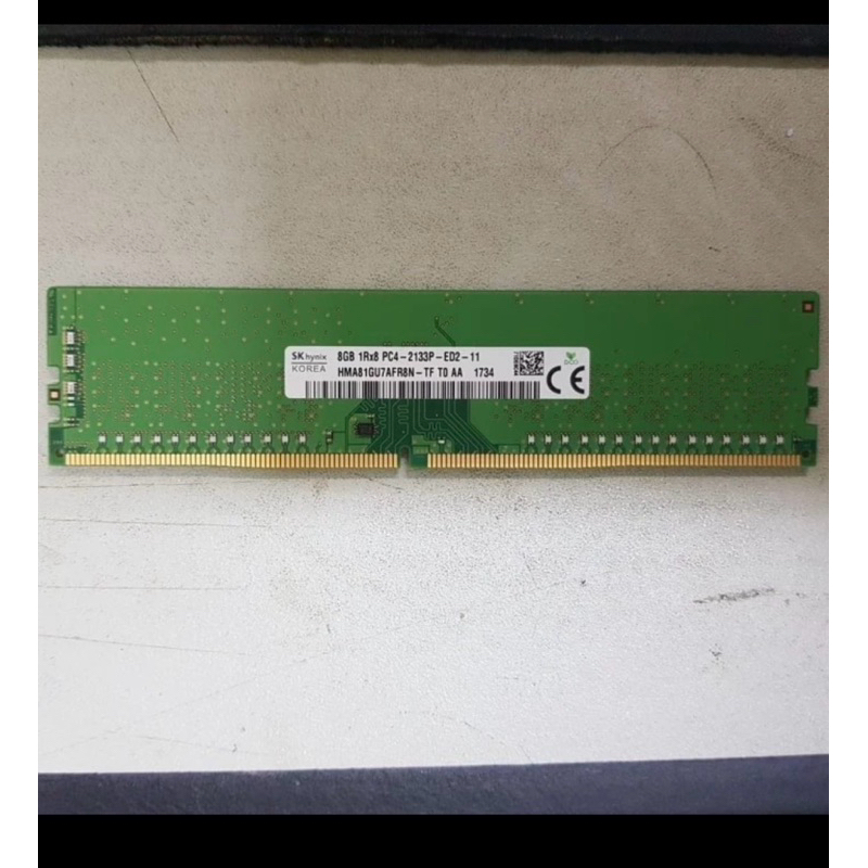 Memory Server HYNIX 8GB 1Rx8 PC4-2133P DDR4 ECC atau 2Rx8 PC4-2133P DDR4 ECC