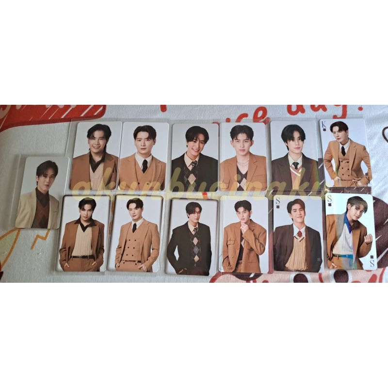 Photocard GMMTV Fanfest Japan - Gemini Krist Singto Pond Phuwin Sea Newwie