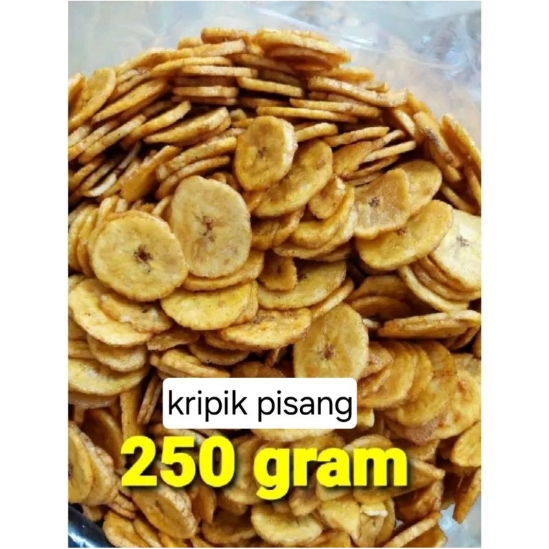 

Kripik pisang koin manis 250gram