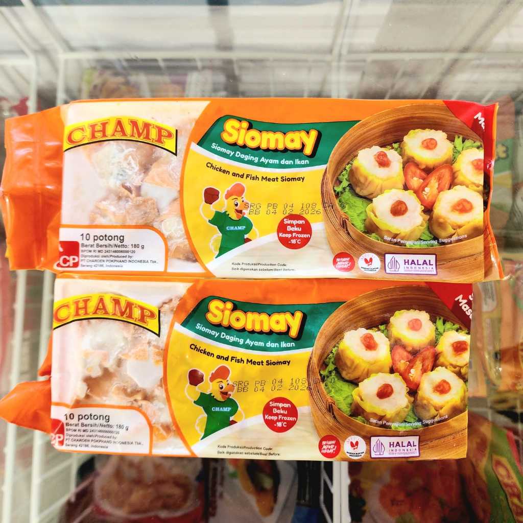 

Champ Siomay Ayam isi 10pcs 180gr | Festive Frozen Food