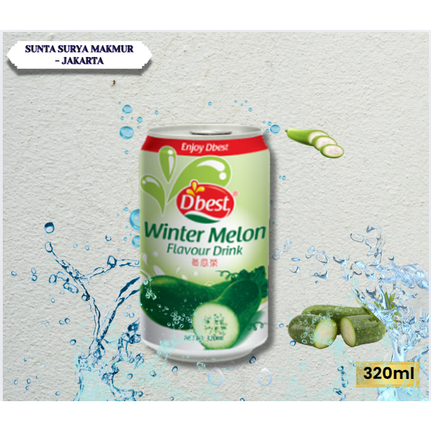 

Minuman Kaleng D'Best Wintermelon 380 Ml