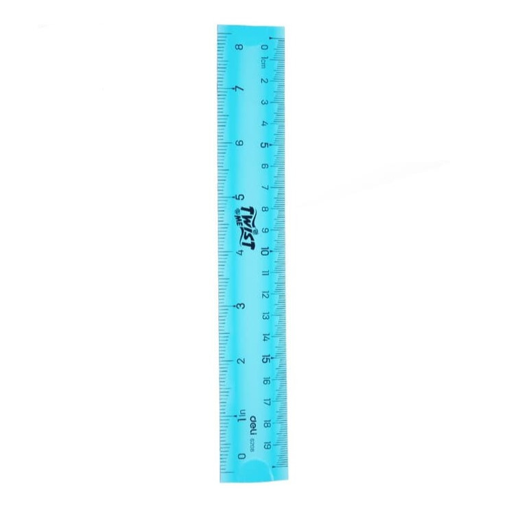 

Penggaris Mistar Lentur Fleksibel DELI 6220 Flexible Ruler 20 cm