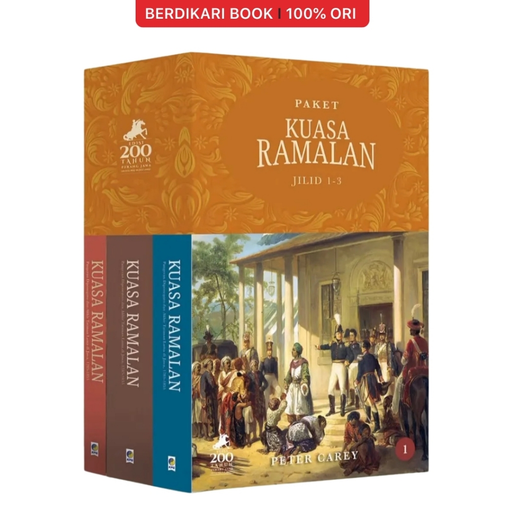 Berdikari - Peter Carey; Kuasa Ramalan 2025 (Jilid 1-3) - Gramedia