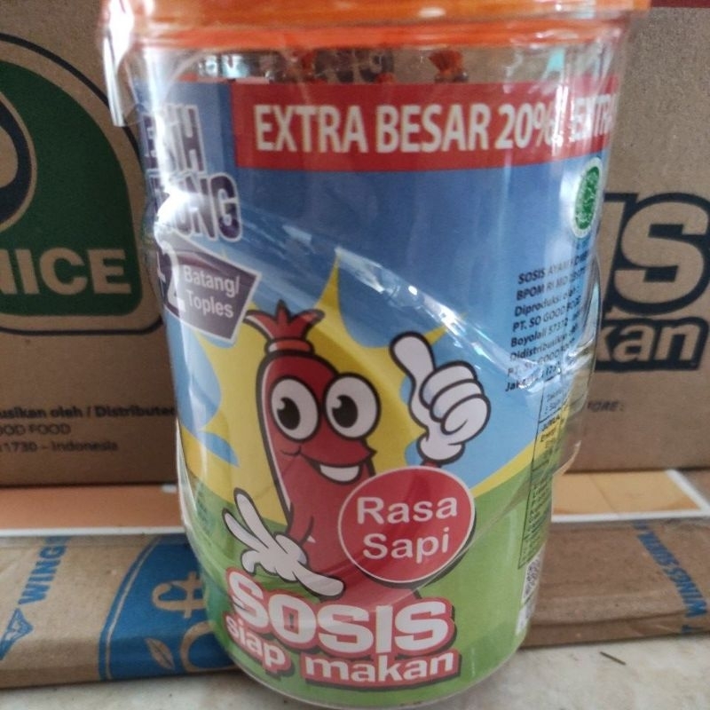 

So Nice Sosis Siap Makan (1 Toples)